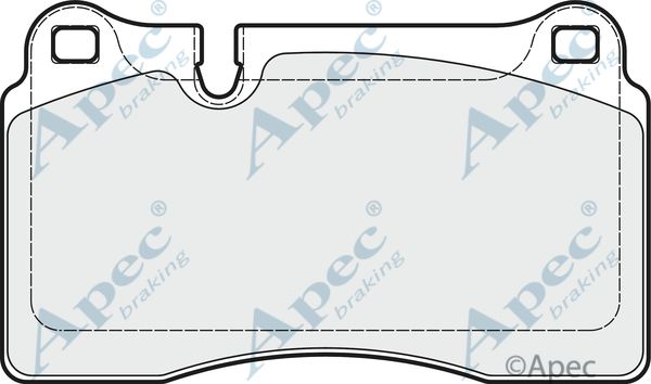 APEC BRAKING Jarrupala, levyjarru PAD1849